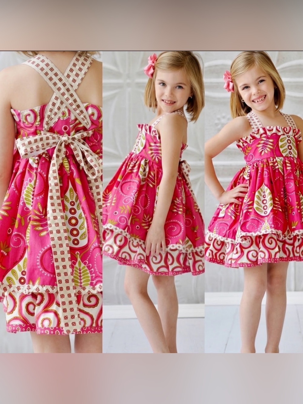 Jelly The Pug Pink Sassy Dress